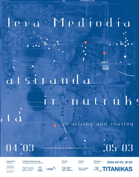 IEVOS MARTINAITYTĖS-MEDIODIOS paroda „Atsiranda ir nutrūksta“