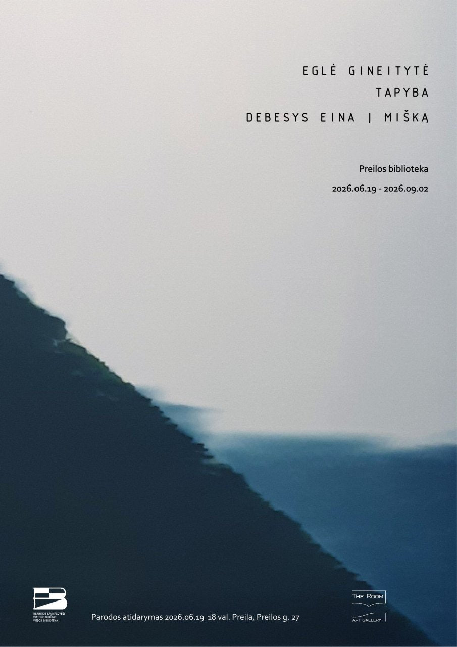 Eglės Gineitytės tapybos paroda „Debesys eina į mišką“