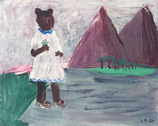 Ina Budrytė "Uogautoja" / "Berry picker" 2024