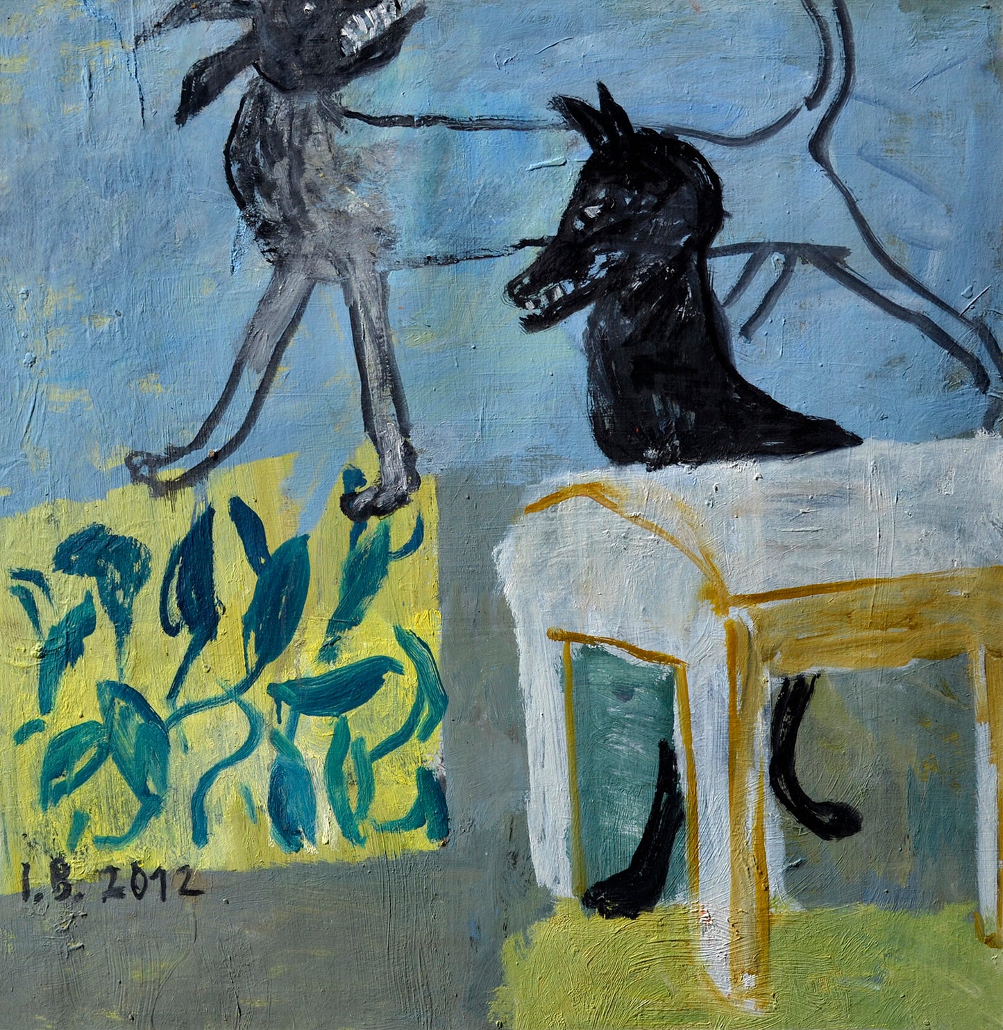 Ina Budrytė „Kiemo šunys" / "Yard dogs" 2012